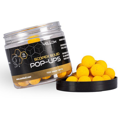SCOPEX SQUID AIRBALL POP UPS YELLOW 12/15/20 mm
